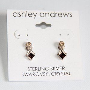 New & Tags Ashley Andrews Sterling Silver Earrings